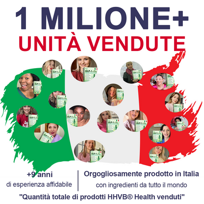 𝐇𝐇𝐕𝐁® 🌞𝐆𝐋𝐏-𝟏 𝐒𝐞𝐢-𝐢𝐧-𝐔𝐧𝐨 𝐒𝐨𝐥𝐮𝐳𝐢𝐨𝐧𝐞 𝐎𝐫𝐚𝐥𝐞 𝐩𝐞𝐫 𝐥𝐚 𝐒𝐚𝐥𝐮𝐭𝐞 (𝐒𝐨𝐥𝐨 𝐮𝐧𝐚 𝐯𝐨𝐥𝐭𝐚 𝐚𝐥 𝐠𝐢𝐨𝐫𝐧𝐨, 𝐜𝐚𝐦𝐛𝐢𝐚𝐦𝐞𝐧𝐭𝐢 𝐯𝐢𝐬𝐢𝐛𝐢𝐥𝐢 𝐢𝐧 𝟕 𝐠𝐢𝐨𝐫𝐧𝐢) 👩‍⚕️ 𝐏𝐞𝐫 𝐨𝐛𝐞𝐬𝐢𝐭à, 𝐬𝐚𝐥𝐮𝐭𝐞 𝐜𝐚𝐫𝐝𝐢𝐨𝐯𝐚𝐬𝐜𝐨𝐥𝐚𝐫𝐞, 𝐝𝐢𝐚𝐛𝐞𝐭𝐞, 𝐚𝐩𝐧𝐞𝐚 𝐧𝐨𝐭𝐭𝐮𝐫𝐧𝐚, 𝐬𝐚𝐥𝐮𝐭𝐞 𝐢𝐧𝐭𝐞𝐬𝐭𝐢𝐧𝐚𝐥𝐞, 𝐩𝐫𝐨𝐛𝐥𝐞𝐦𝐢 𝐚𝐫𝐭𝐢𝐜𝐨𝐥𝐚𝐫𝐢 𝐞 𝐚𝐥𝐭𝐫𝐨 𝐚𝐧𝐜𝐨𝐫𝐚